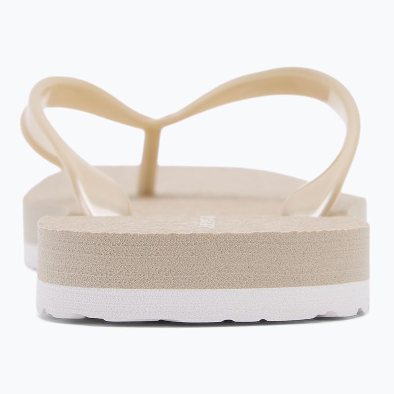 Încălțăminte pentru femei Calvin Klein YW0YW01720 Thong+ Tpu Metallic eggshell/bright white 6