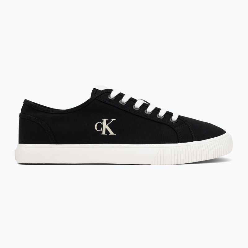 Teniși pentru bărbați Calvin Klein YM0YM01209 3 Ess Vulc Low Mg Canvas ck black/bright white 2