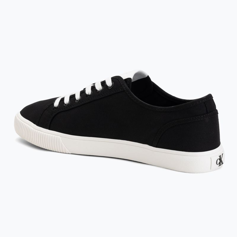 Teniși pentru bărbați Calvin Klein YM0YM01209 3 Ess Vulc Low Mg Canvas ck black/bright white 3