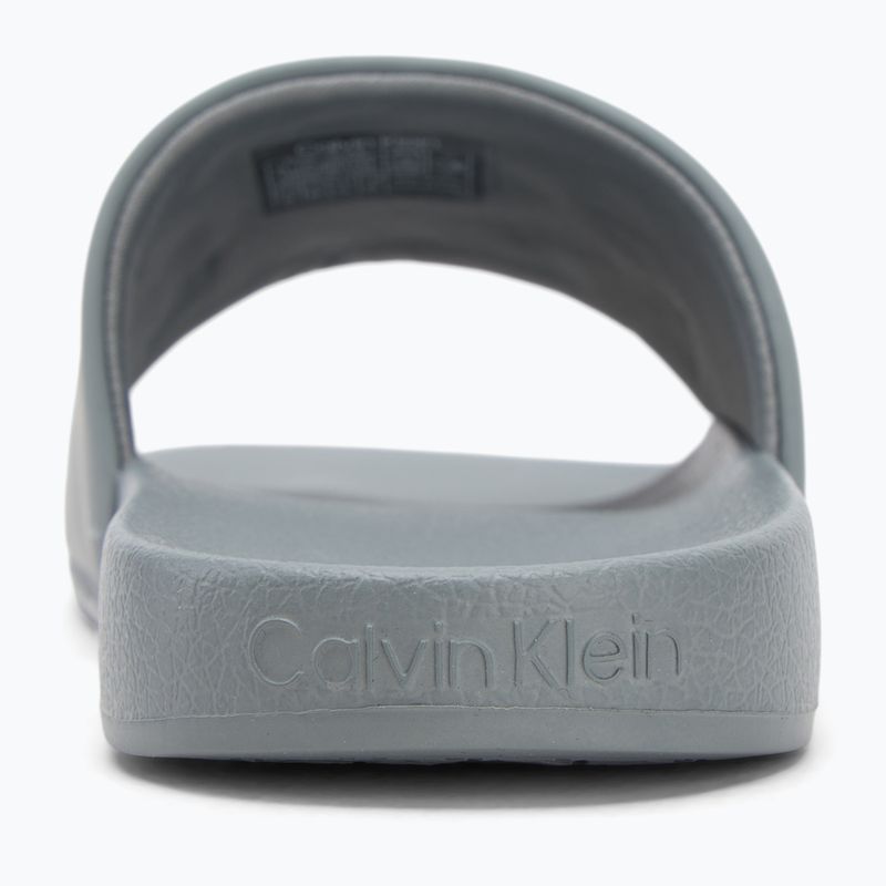 Papuci pentru bărbați Calvin Klein HM0HM01754 Pool Slide Ck Square granite road 6