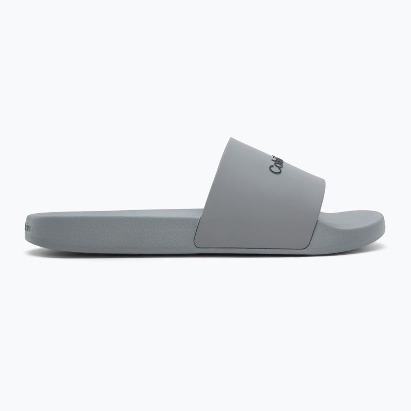 Papuci pentru bărbați  Calvin Klein HM0HM00455 Pool Slide Rubber granite road 2