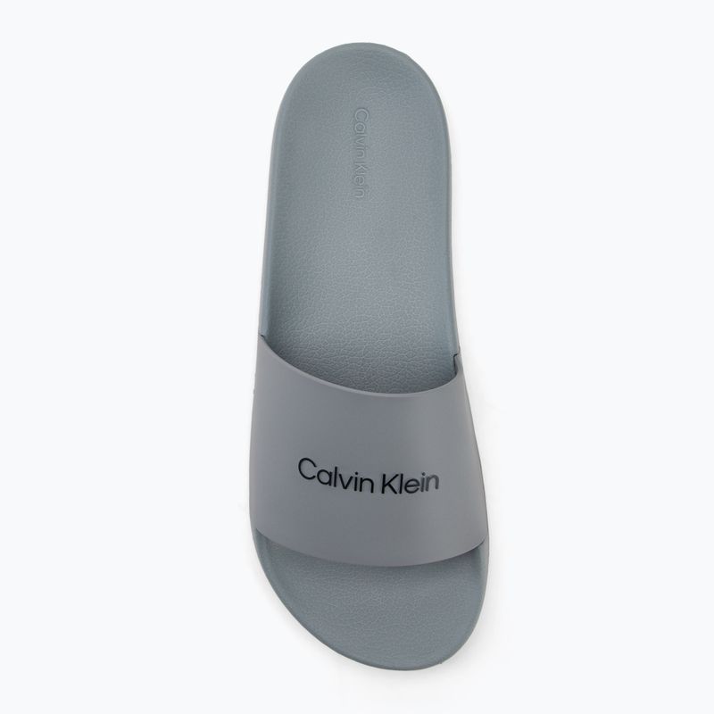 Papuci pentru bărbați  Calvin Klein HM0HM00455 Pool Slide Rubber granite road 5