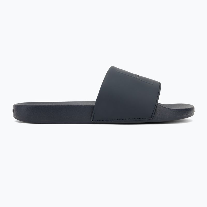 Papuci pentru bărbați Calvin Klein HM0HM01754 Pool Slide Ck Square navy 2