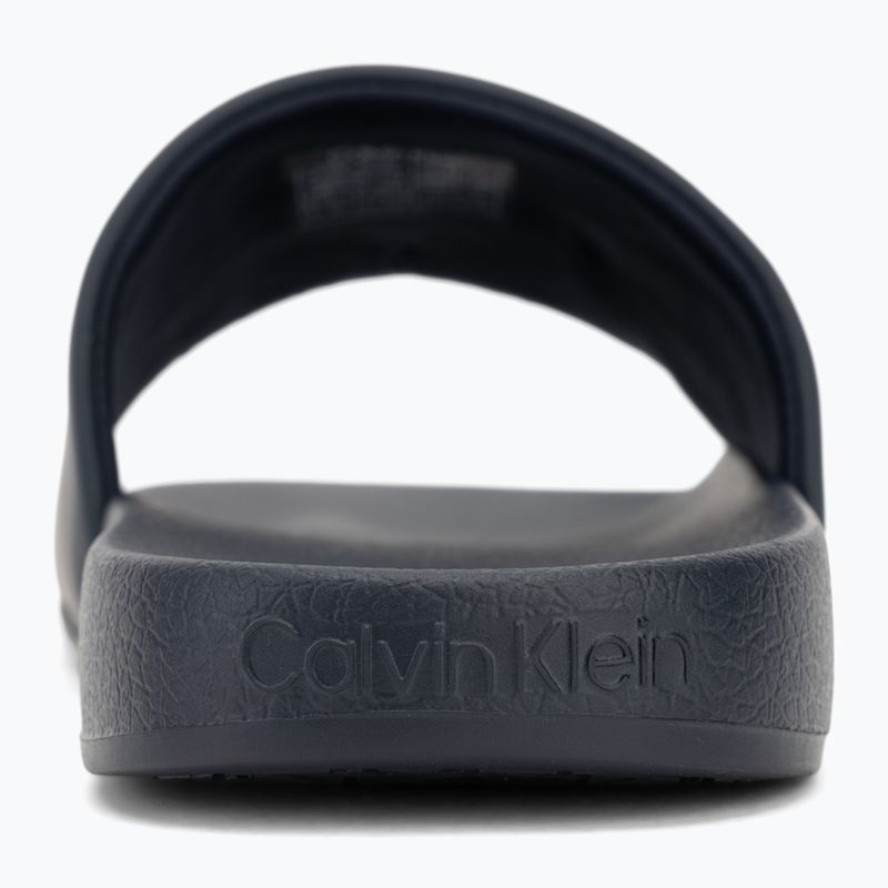 Papuci pentru bărbați Calvin Klein HM0HM01754 Pool Slide Ck Square navy 6