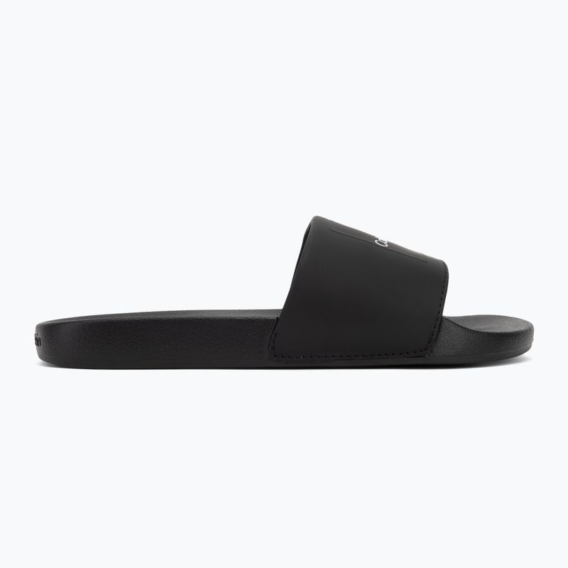 Papuci pentru bărbați Calvin Klein HM0HM01754 Pool Slide Ck Square black 2