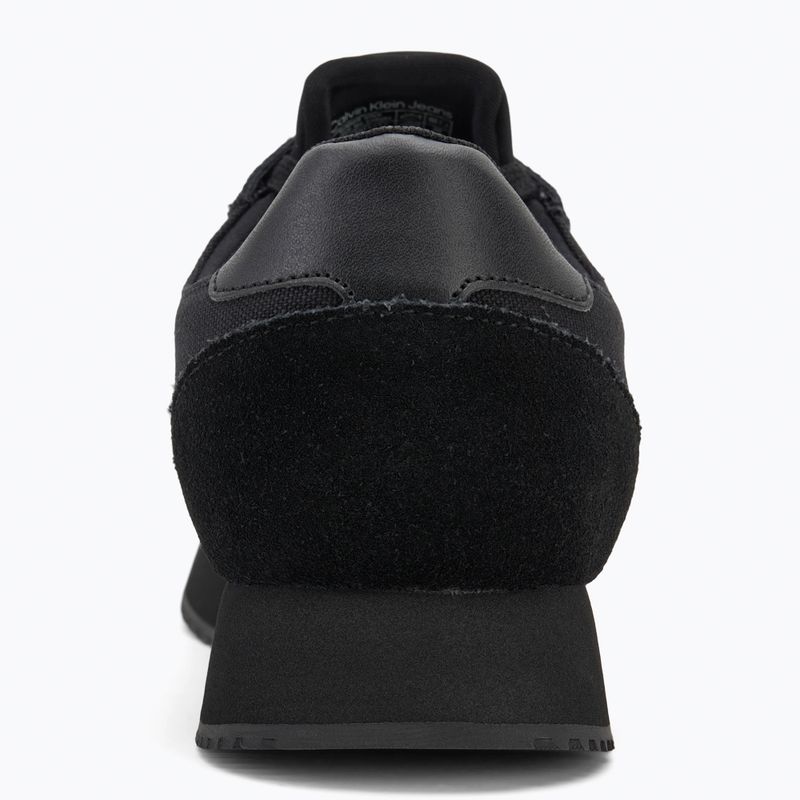 Încălțăminte pentru bărbați Calvin Klein YM0YM01217 Runner Sock Laceup Mg Canvas triple black 6