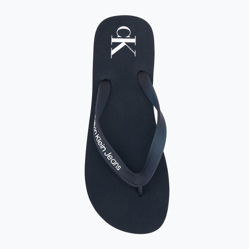 Încălțăminte pentru bărbați Calvin Klein YM0YM01267 Beach Sandal Transparent Tpu navy/bright white 5