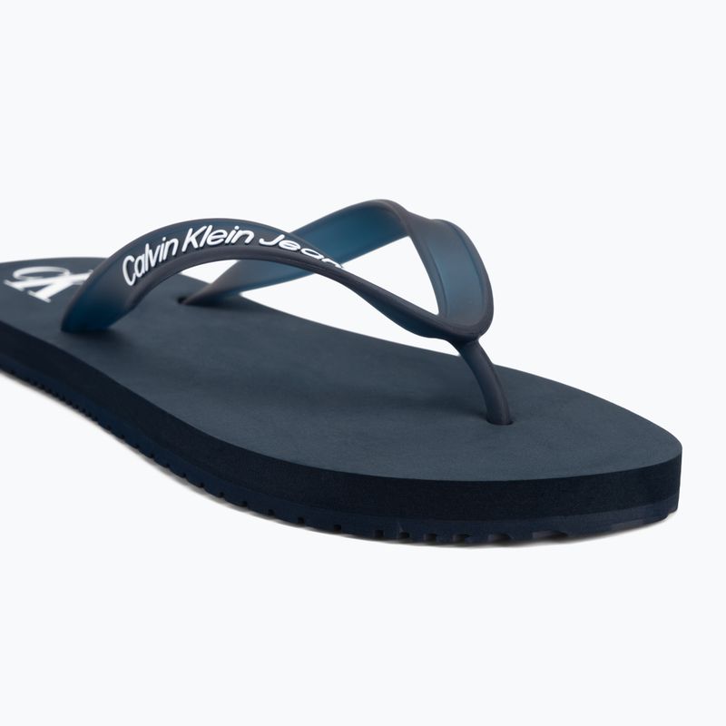 Încălțăminte pentru bărbați Calvin Klein YM0YM01267 Beach Sandal Transparent Tpu navy/bright white 7