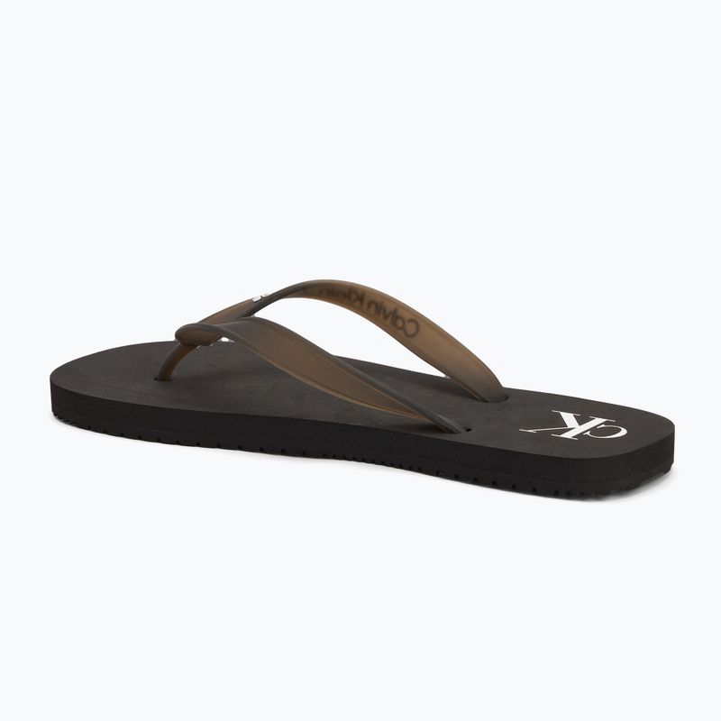 Încălțăminte pentru bărbați Calvin Klein YM0YM01267 Beach Sandal Transparent Tpu black/bright white 3