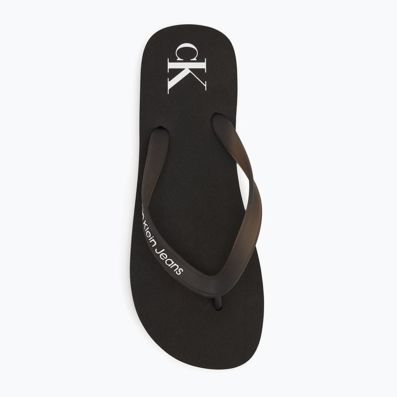Încălțăminte pentru bărbați Calvin Klein YM0YM01267 Beach Sandal Transparent Tpu black/bright white 5