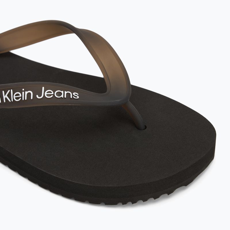 Încălțăminte pentru bărbați Calvin Klein YM0YM01267 Beach Sandal Transparent Tpu black/bright white 7