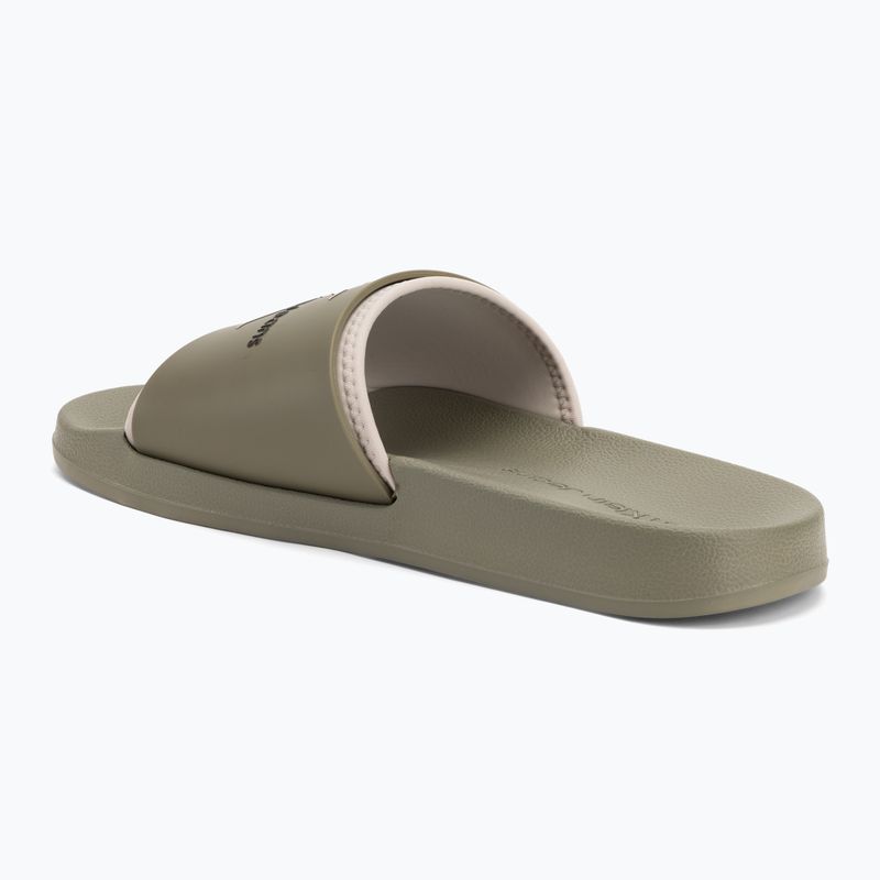 Papuci pentru bărbați Calvin Klein YM0YM00361 Slide Rubber Neoprene Monologo mermaid/eggshell 3