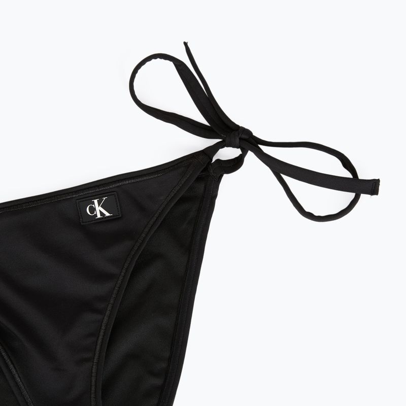 Partea de jos a costumului de baie Calvin Klein KW0KW02349 String Side Tie pvh black 3