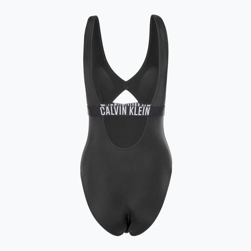 Costum de baie pentru femei Calvin Klein KW0KW02746 Intense Power One Piece Fashion Fit pvh black 2