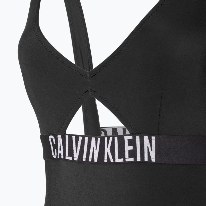 Costum de baie pentru femei Calvin Klein KW0KW02746 Intense Power One Piece Fashion Fit pvh black 3