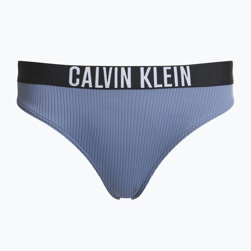 Calvin Klein costum de baie fund KW0KW02752 Intense Power Rib Bikini grisaille