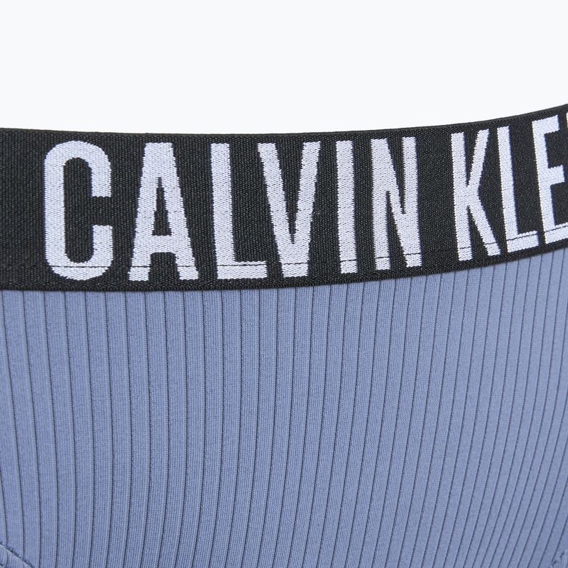 Calvin Klein costum de baie fund KW0KW02752 Intense Power Rib Bikini grisaille 3