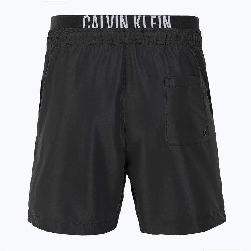 Șorturi de înot pentru bărbați Calvin Klein KM0KM01093 Intense Power Medium Double WB pvh black 2