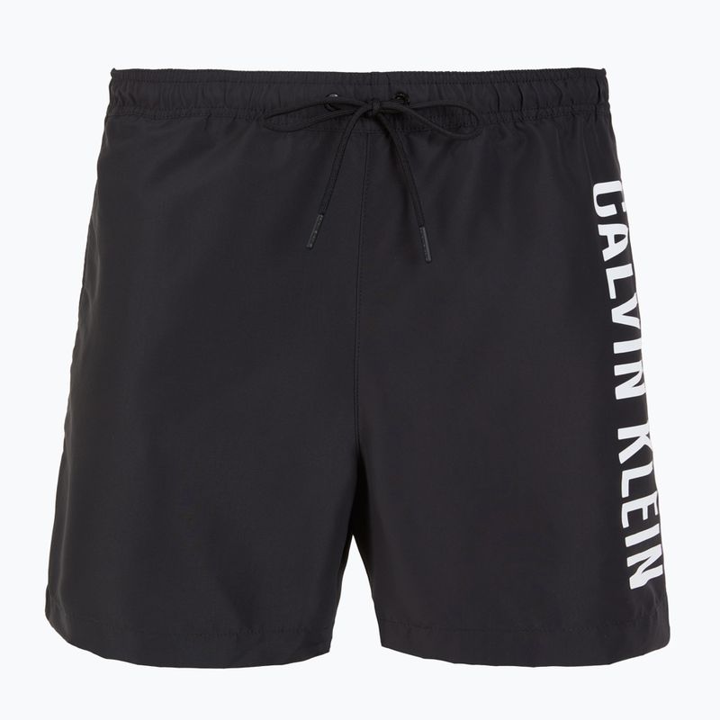 Pantaloni scurți de baie Calvin Klein pentru bărbați KM0KM01092 Intense Power Medium Drawstring pvh negru