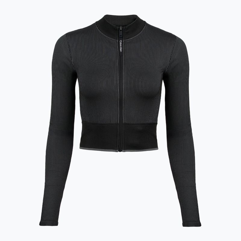 Hanorace Calvin Klein pentru femei 00GWS4J406 Fără cusătură negru