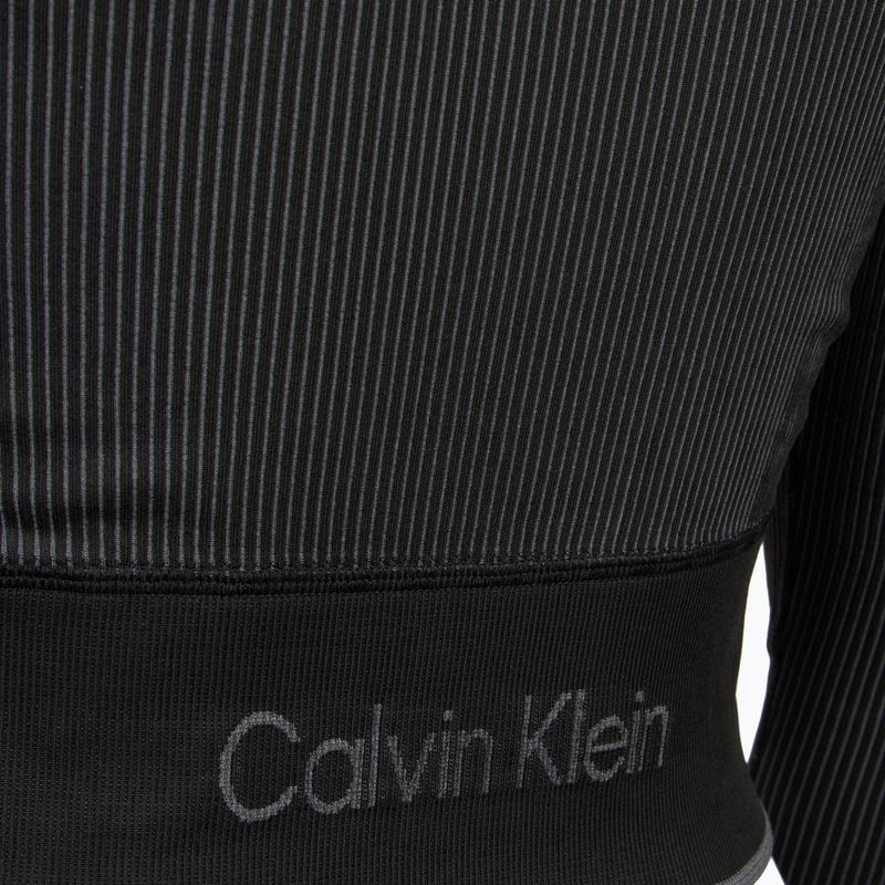 Hanorace Calvin Klein pentru femei 00GWS4J406 Fără cusătură negru 4