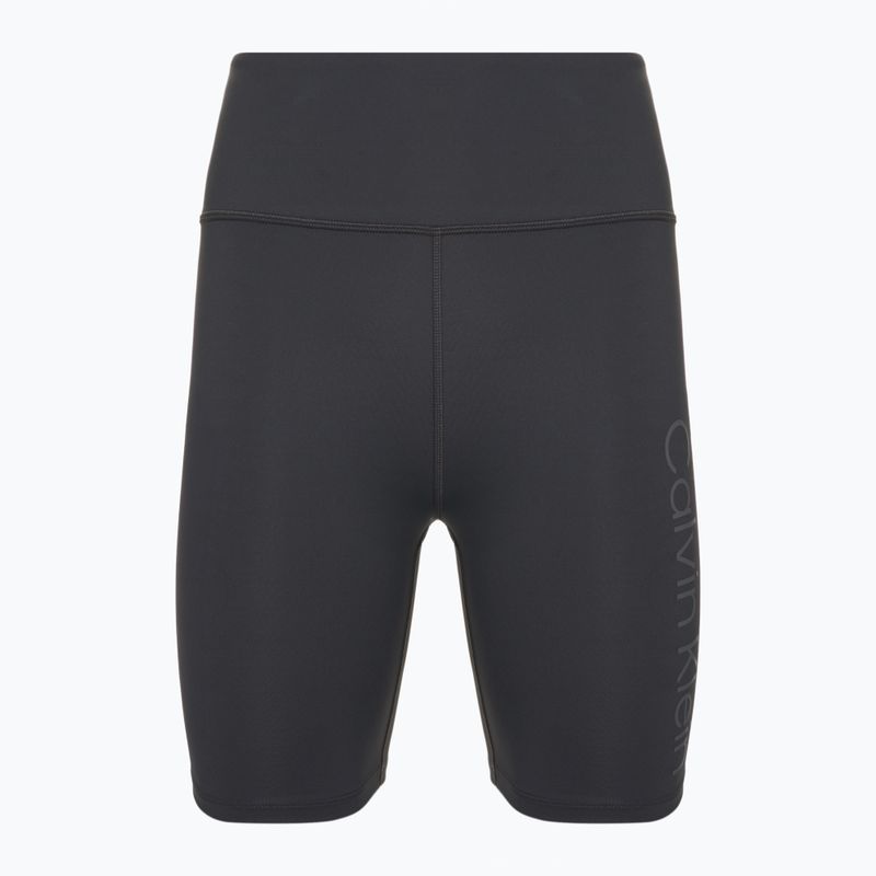 Pantaloni scurți de antrenament pentru femei Calvin Klein LVGWS5L708 Pantaloni scurți de ciclism negru