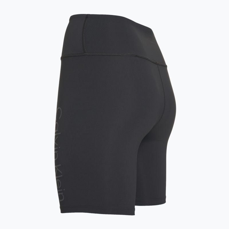Pantaloni scurți de antrenament pentru femei Calvin Klein LVGWS5L708 Pantaloni scurți de ciclism negru 3