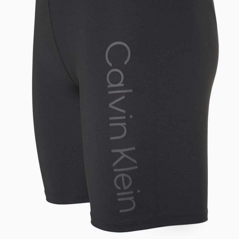 Pantaloni scurți de antrenament pentru femei Calvin Klein LVGWS5L708 Pantaloni scurți de ciclism negru 4