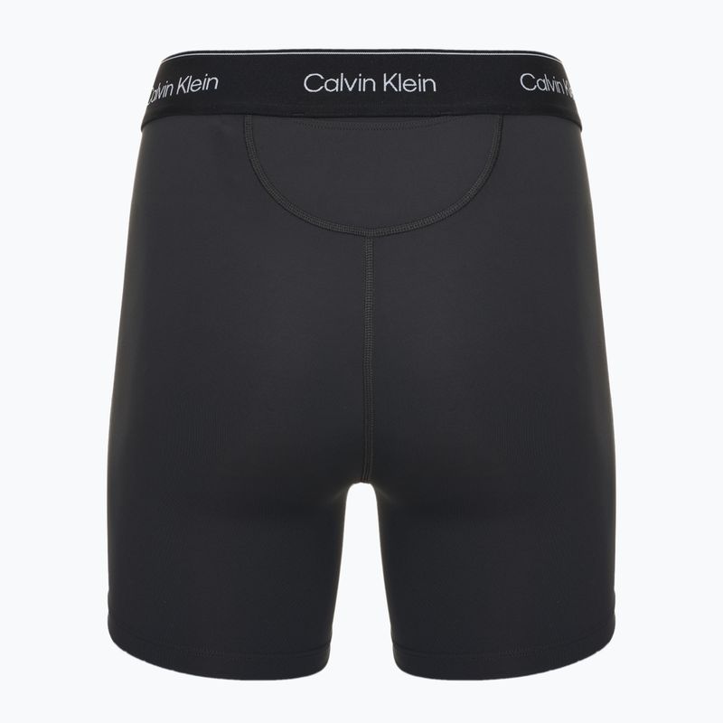 Pantaloni scurți de antrenament pentru femei Calvin Klein LVGWS5L706 Pantaloni scurți de ciclism negru 2