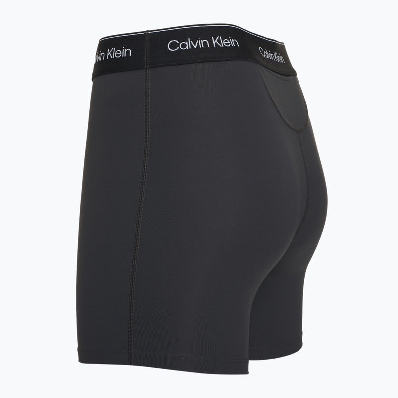 Pantaloni scurți de antrenament pentru femei Calvin Klein LVGWS5L706 Pantaloni scurți de ciclism negru 3