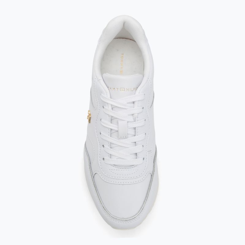 Încălțăminte pentru femei Tommy Hilfiger Leather Runner white 5