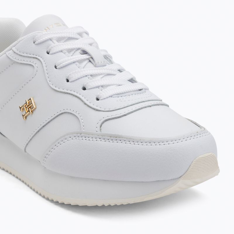 Încălțăminte pentru femei Tommy Hilfiger Leather Runner white 7