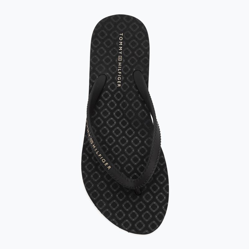 Papuci pentru femei Tommy Hilfiger Strap Beach Sandal black 5