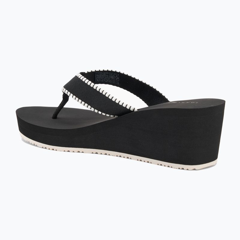 Papuci pentru femei Tommy Hilfiger Wedge Beach Sandal black 3