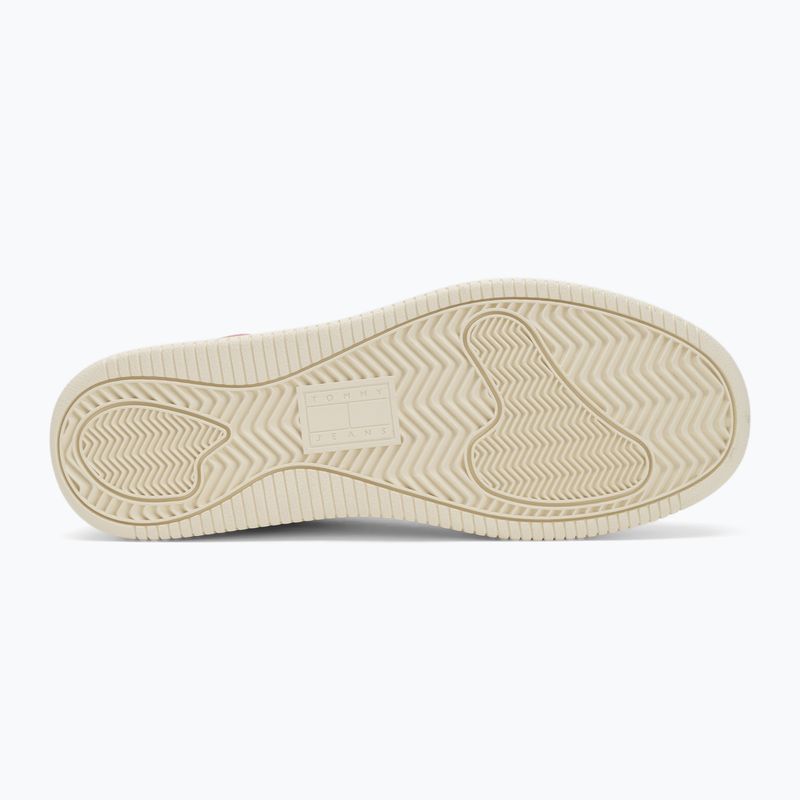 Încălțăminte pentru femei Tommy Jeans Retro Basket ecru/misty pink 4