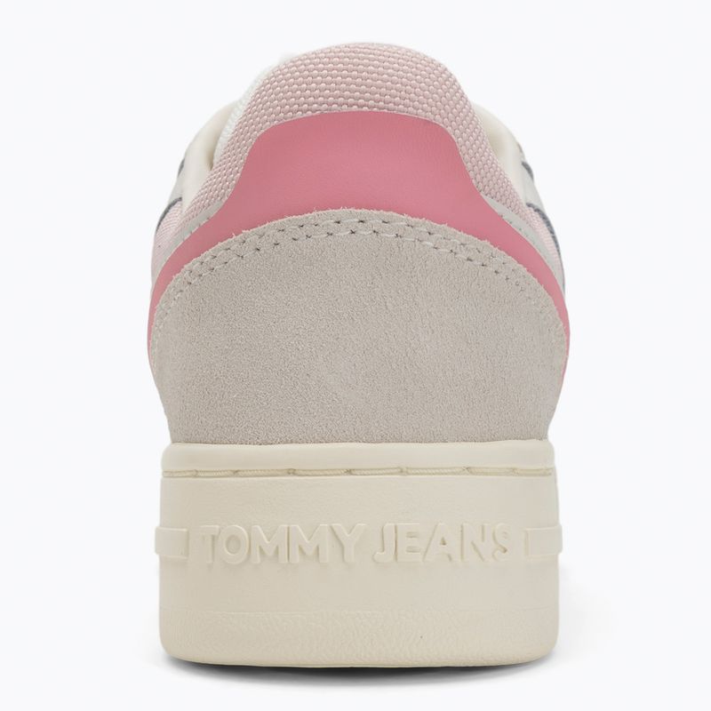 Încălțăminte pentru femei Tommy Jeans Retro Basket ecru/misty pink 6