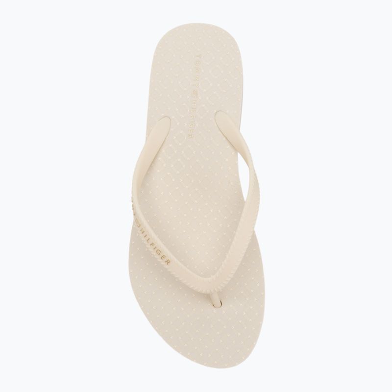 Papuci pentru femei Tommy Hilfiger Strap Beach Sandal ivory petal 5