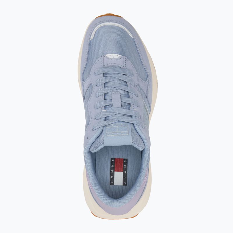 Încălțăminte pentru femei Tommy Jeans Cleated Runner blue chime 5