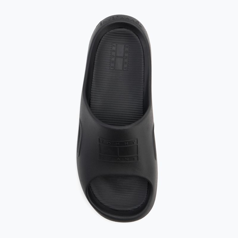 Papuci pentru bărbați Tommy Jeans Sporty Pool black 5