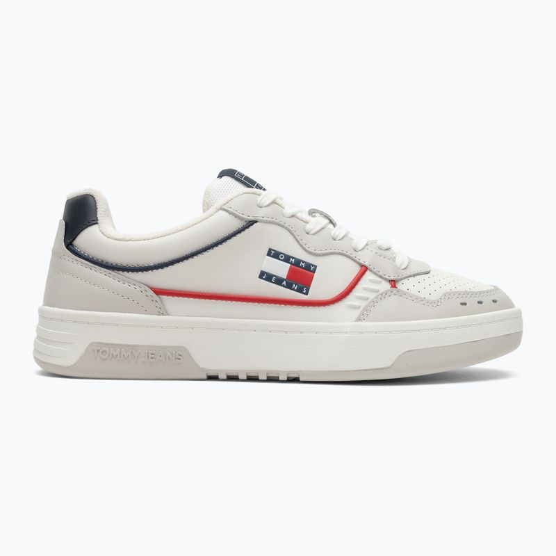 Încălțăminte pentru bărbați Tommy Jeans Cupsole Elevated Leather red/white/black 2