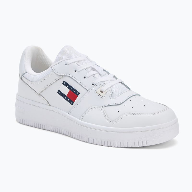 Încălțăminte pentru bărbați Tommy Jeans Retro Basket Ess white