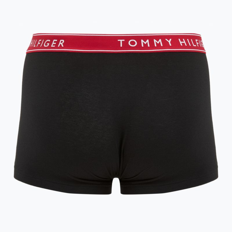 Boxeri Tommy Hilfiger UM0UM03457 Trunk 3 perechi deep burgundy/regular red/premium red 5
