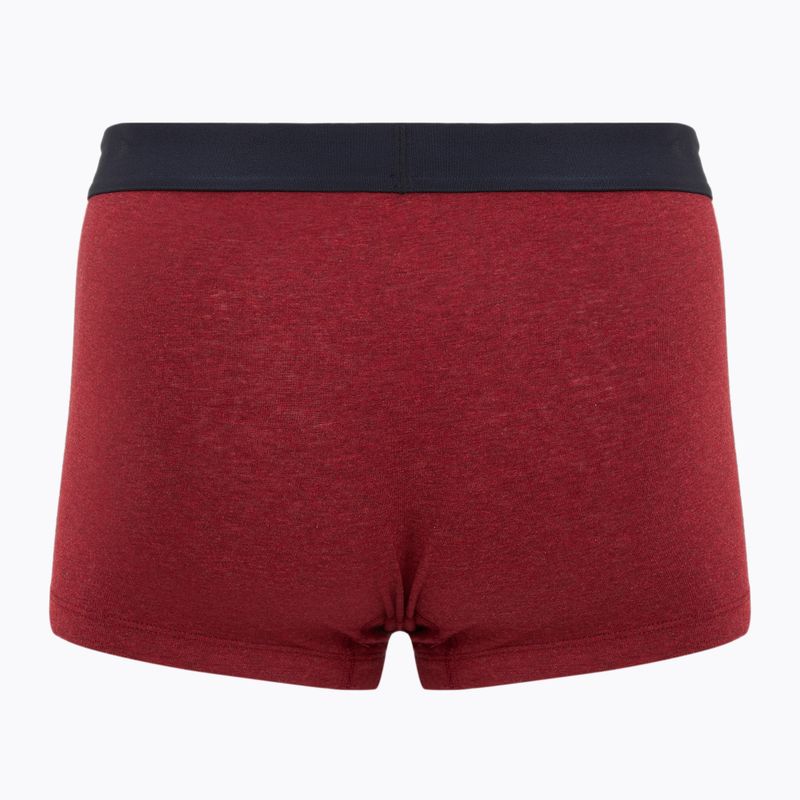 Boxeri Tommy Hilfiger UM0UM03180 Trunk 3 perechi deep burgundy/purple navy/deep red heather 2
