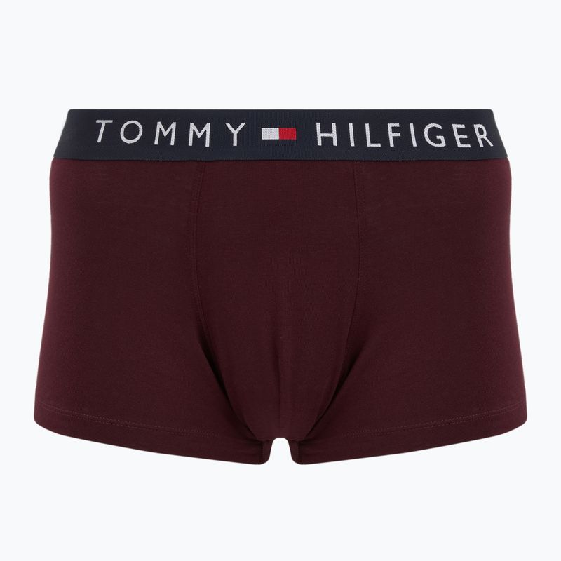 Boxeri Tommy Hilfiger UM0UM03180 Trunk 3 perechi deep burgundy/purple navy/deep red heather 4