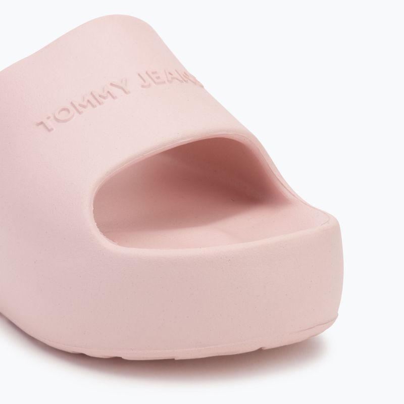 Papuci pentru femei Tommy Jeans Chunky Pool Slide Ess delicate pink 7