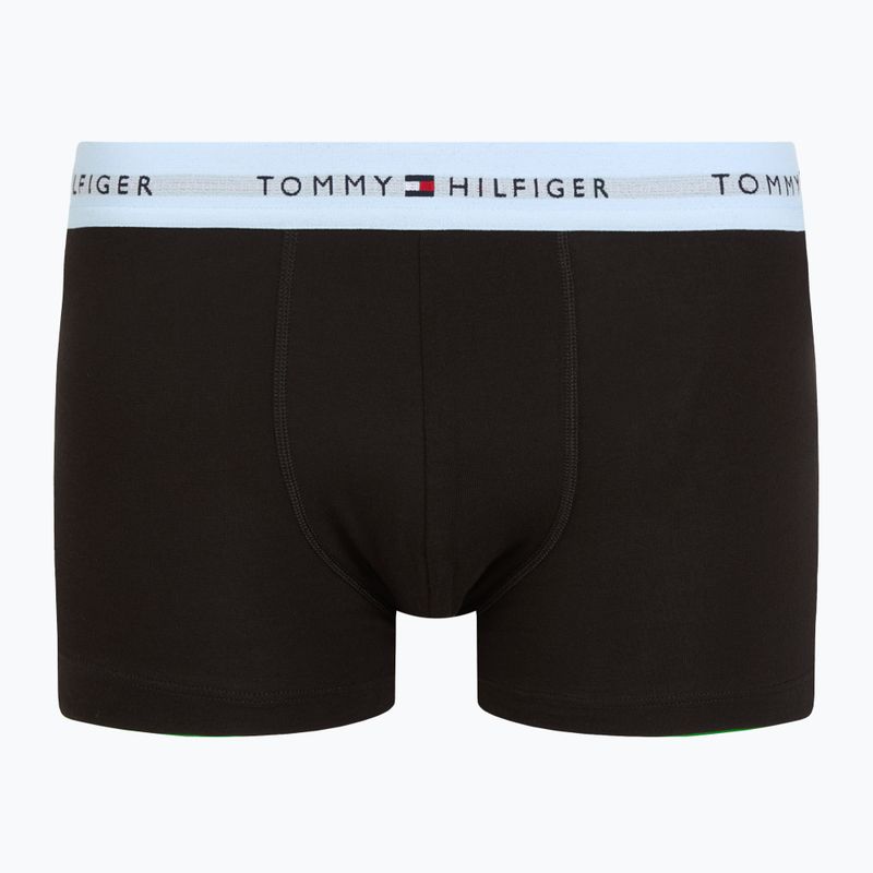 Boxeri pentru bărbați Tommy Hilfiger Repeat Logo Trunks 7 perechi breezy blue/premium green/premium red/black 2