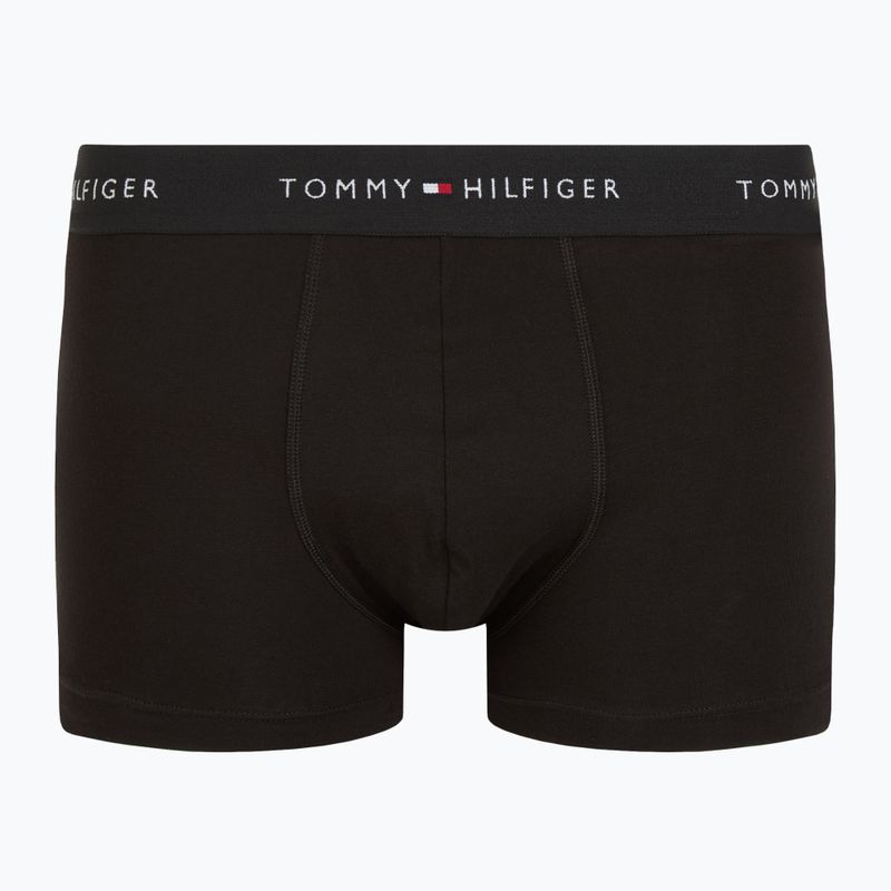 Boxeri pentru bărbați Tommy Hilfiger Repeat Logo Trunks 7 perechi breezy blue/premium green/premium red/black 7