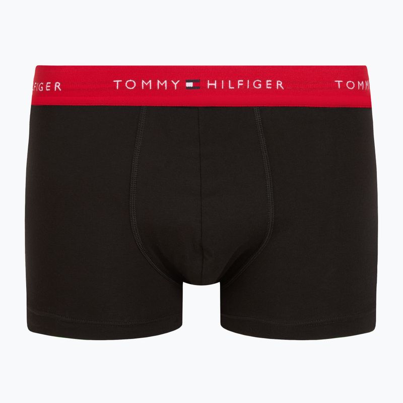 Boxeri pentru bărbați Tommy Hilfiger Repeat Logo Trunks 7 perechi breezy blue/premium green/premium red/black 9