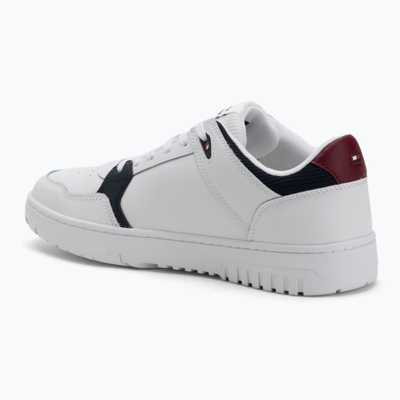 Încălțăminte pentru bărbați Tommy Hilfiger Basket Core Lite Lth Mix white 3