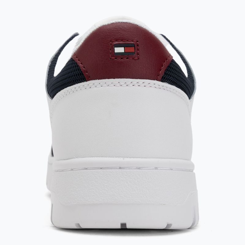 Încălțăminte pentru bărbați Tommy Hilfiger Basket Core Lite Lth Mix white 6